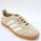 adidas Gazelle Indoor Trainers Magic Beige White White Gum UK Size 6.5