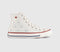Converse All Star Hi Trainers Heart Vintage White Egret UK Size 5