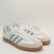 adidas Samba Og Trainers White Alumina Ash Blue UK Size 5