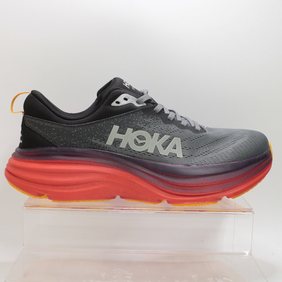 HOKA Bondi 8 Trainers Castlerock Fiesta UK Size 9.5