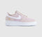 Nike Air Force 1 Lo W Trainers Silt Red White Pink Foam Metallic Gold UK Size 6