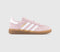 Kids adidas Handball Spezial Youth Trainers Clear Pink White UK Size 13.5 youth