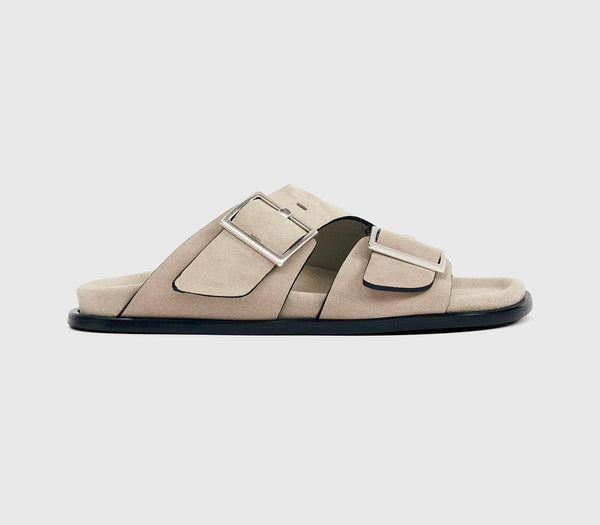 Womens ALOHAS Alba Sandal Beige Suede UK Size 5