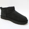 Womens UGG Classic Ultra Mini Boots Black UK Size 8