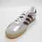 adidas Gazelle Indoor Trainers Silver Metallic Shadow Red Gum UK Size 6