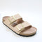 Womens BIRKENSTOCK Arizona Two Strap Sandals New Beige Pink Clay Triples Birko UK Size 5 EU38