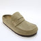 Womens BIRKENSTOCK Naples Wrapped EXQUISITE Clogs Suede Taupe UK Size 5 EU38