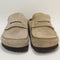 Womens BIRKENSTOCK Naples Wrapped EXQUISITE Clogs Suede Taupe UK Size 5.5 EU39