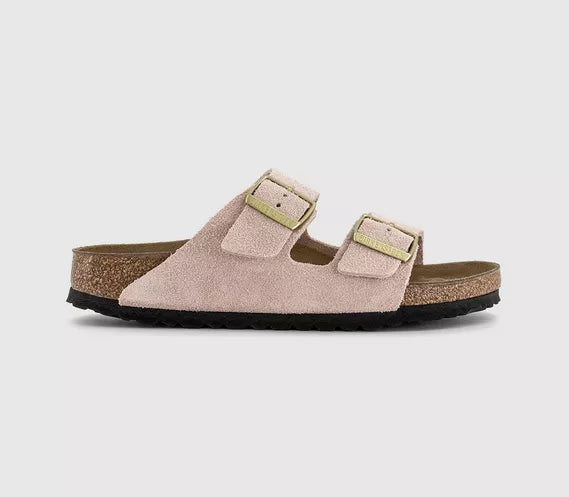 Womens BIRKENSTOCK Arizona Two Strap Sandals Light Rose UK Size 5.5 EU39