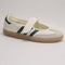 adidas Samba Jane Ballet Trainers Offwhite Collegiate Green Gold Metallic UK Size 7.5