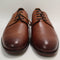 Mens OFFICE Master Plain Toe Derby Lace Up Shoes Tan Leather UK Size 10