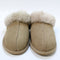 Womens UGG Scuffette II Metal Logo Slippers Mushroom UK Size 5