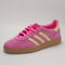 adidas Handball Spezial Trainers Lucid Pink Almost Yellow Gold Metallic UK Size 6