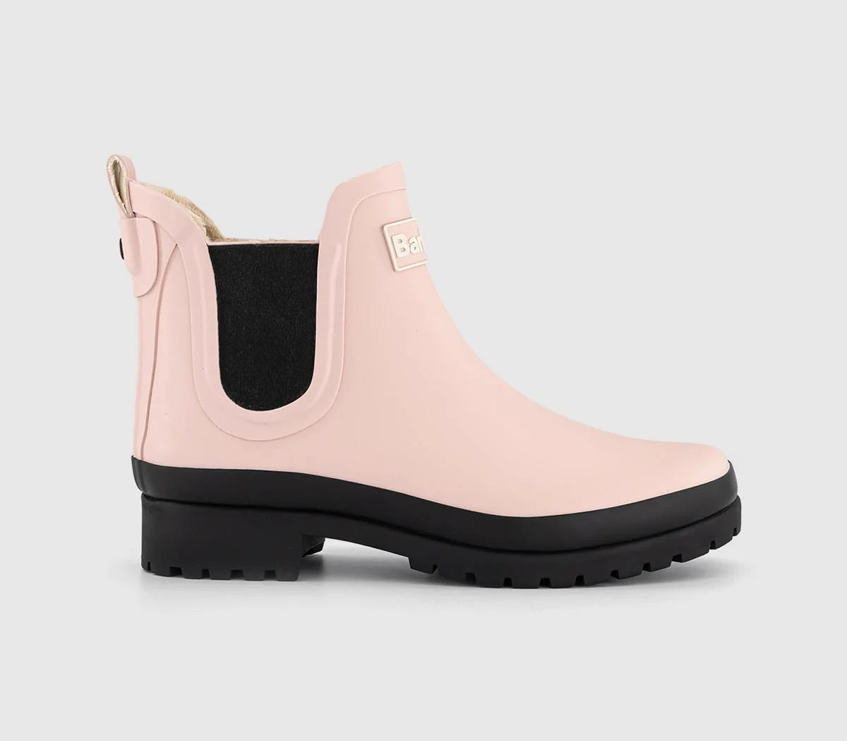 Womens Barbour Aubrey Welly Boots Pink UK Size 5