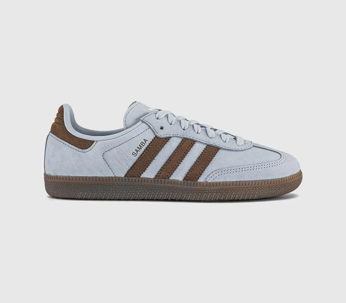 adidas Samba OG Trainers Crystal Sky Earth Strata White UK Size 5