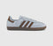 adidas Samba OG Trainers Crystal Sky Earth Strata White UK Size 5