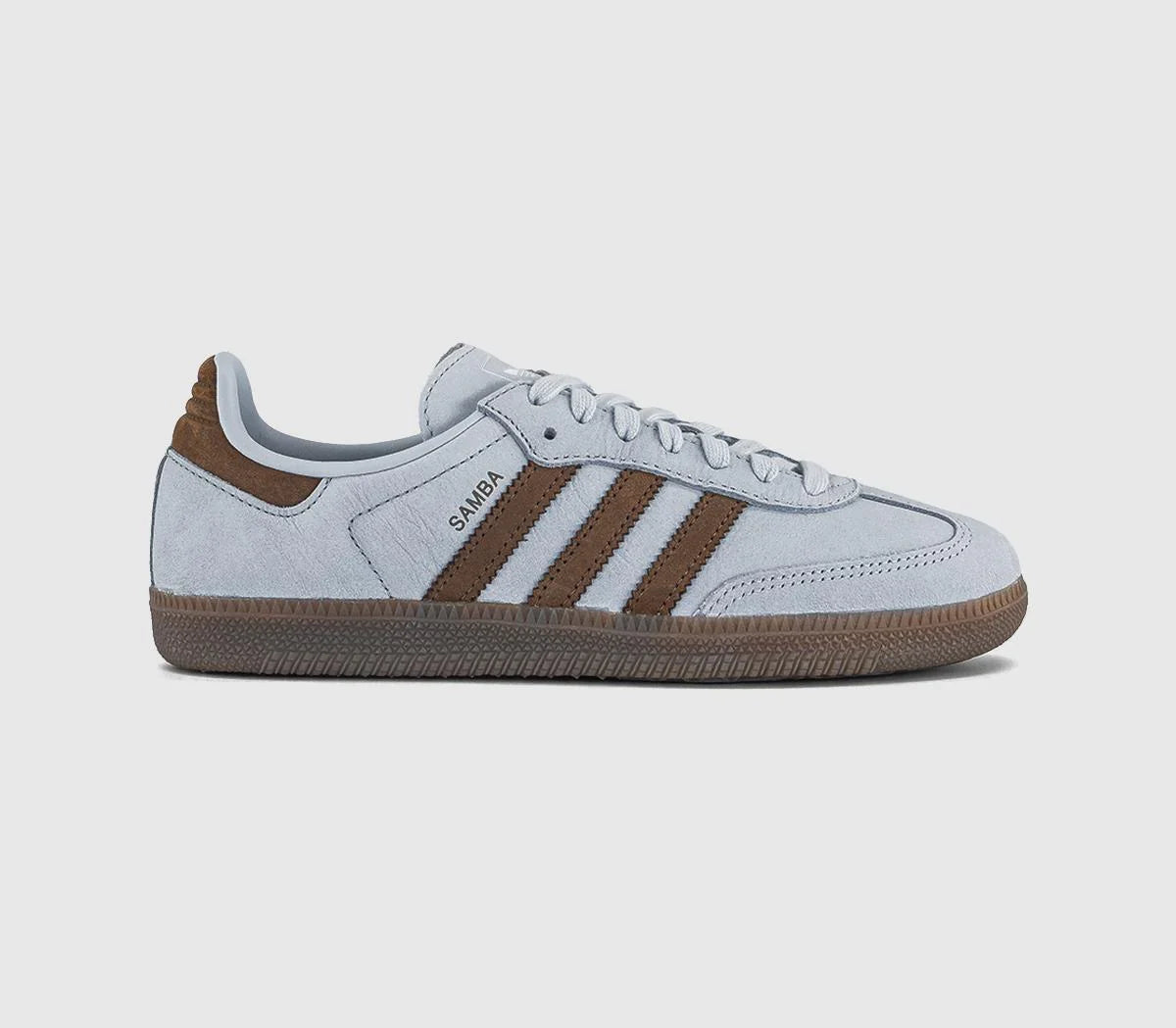 adidas Samba OG Trainers Crystal Sky Earth Strata White UK Size 6.5