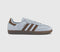 adidas Samba OG Trainers Crystal Sky Earth Strata White UK Size 6