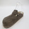 Womens BIRKENSTOCK Boston Clogs Concrete Gray Suede UK Size 4.5 EU37
