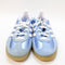 adidas Gazelle Indoor Trainers Bliss Blue White Metallic UK Size 4