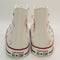 Converse All Star Hi Trainers Heart Vintage White Egret UK Size 5