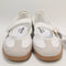 adidas Samba Jane Ballet Trainers White Silver Metallic Gum UK Size 7