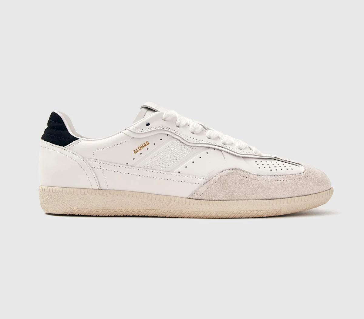 ALOHAS TB490 Rife Sneakers White Black UK Size 4