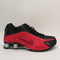 Odd sizes - Nike Mens Nike Shox R4 Trainers University Red University Red Black UK Sizes Right 6/Left 7