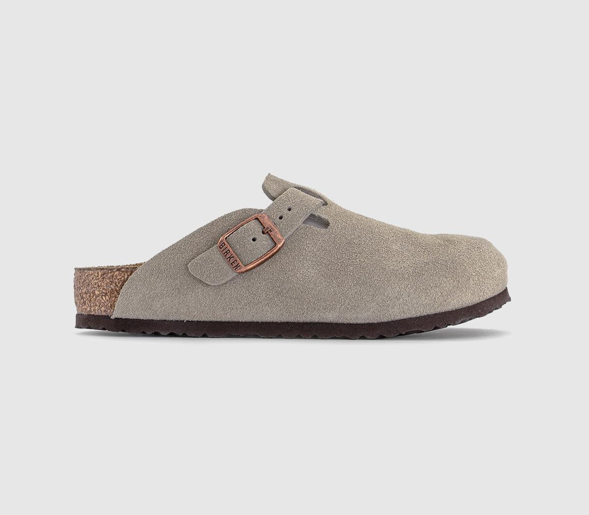 Kids BIRKENSTOCK Boston Clogs Taupe UK Size 1 youth EU33