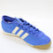 adidas Italia 70s Trainers Team Royal Blue Cream White Silver Metallic UK Size 5