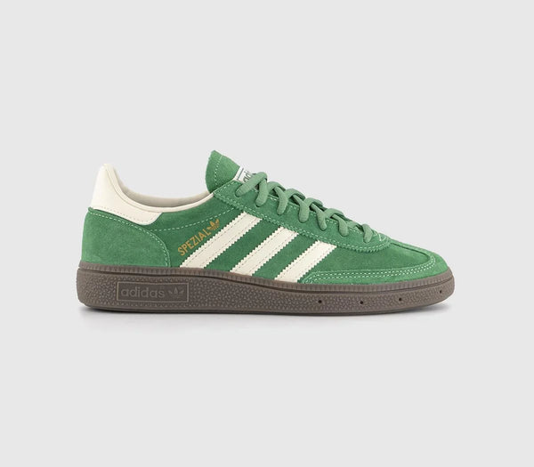 adidas Handball Spezial Trainers Preloved Green Cream White Crystal White UK Size 4