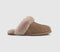 Womens UGG Scuffette II Metal Logo Slippers Mushroom UK Size 5