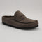 Womens BIRKENSTOCK Naples Wrapped EXQUISITE Loafers Suede Concrete Gray UK Size 5.5 EU39