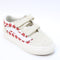 Kids Vans Old Skool Toddler Trainers Floral Chantilly Red UK Size 8infant