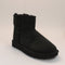 Womens UGG Classic Mini II Boots Black Suede UK Size 3