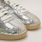 adidas Samba Og Trainers Snake Silver Metallic White Gum UK Size 5.5
