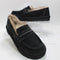 Womens UGG Ellis Loafers Black UK Size 6