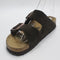 Womens BIRKENSTOCK Arizona Two Strap Sandals Suede Mocca UK Size 4.5 EU37