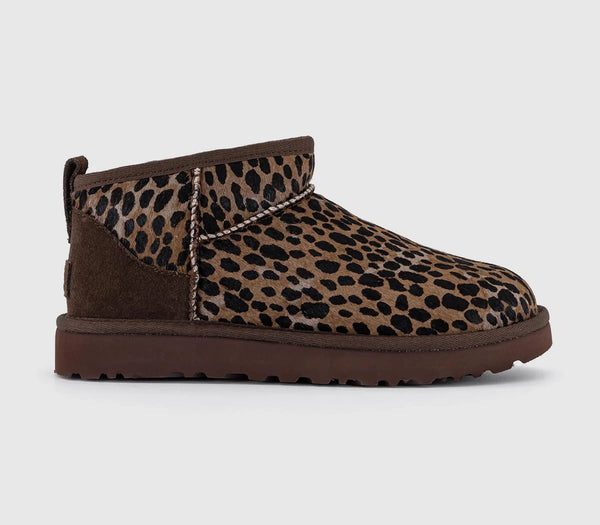 Womens UGG Classic Ultra Mini Boots Caspian Burnt Cedar UK Size 6