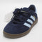 Kids adidas Handball Spezial Youth Trainer Collegiate Navy Clear Sky Gum UK Size 10 youth