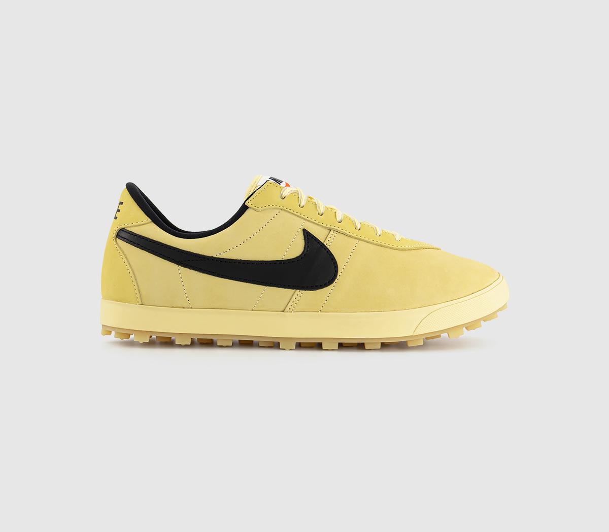 Nike Astrograbber Trainers Soft Yellow Black Sail Safety Orange Qs UK Size 8.5