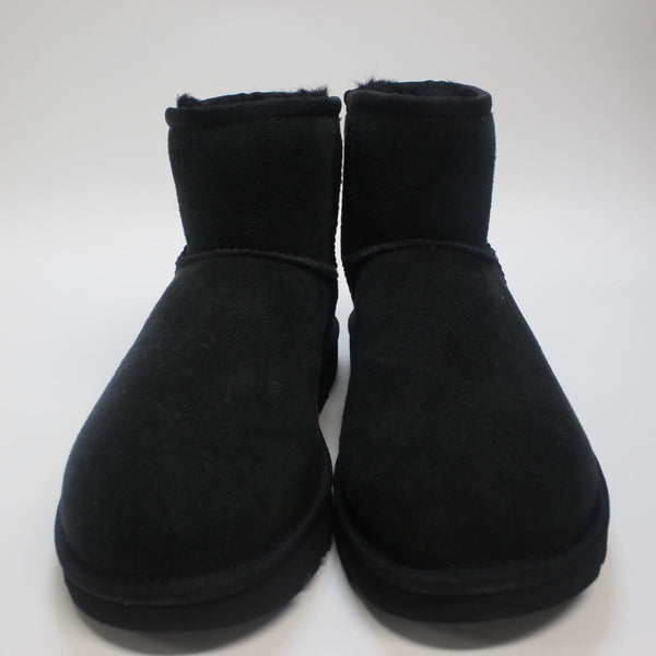Womens UGG Classic Mini II Boots Black Suede UK Size 3
