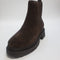 Womens OFFICE Archie Chunky Chelsea Ankle Boots Brown Suede UK Size 5