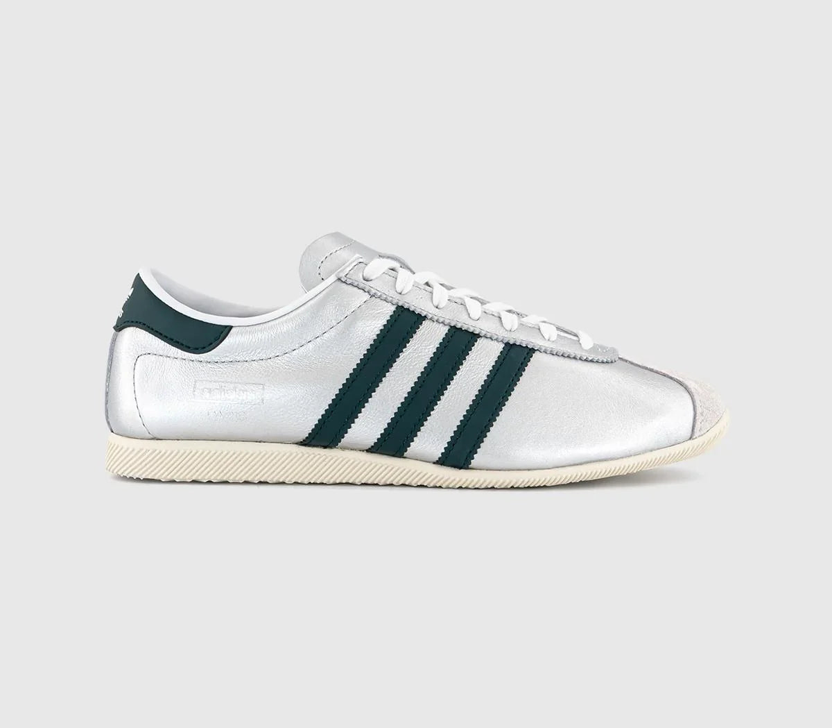 adidas Paris Trainers Silver Metallic Aurora Ivy Cream White UK Size 6