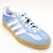 adidas Gazelle Indoor Trainers Bliss Blue White Metallic UK Size 5