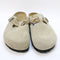 Womens BIRKENSTOCK Boston Clogs Braided Taupe UK Size 5.5 EU39
