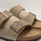 Womens BIRKENSTOCK Arizona Two Strap Sandals Suede Taupe UK Size 4.5 EU37