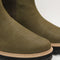 Womens TOMS Bennet Chelsea Faux Fur Lined Boots Olive UK Size 5