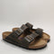 Mens BIRKENSTOCK Arizona Two Strap Sandals Faded Khaki Oiled Leather Sfb UK Size 7 EU40