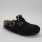 Womens BIRKENSTOCK Boston Clog Black Rivet UK Size 3.5 EU36